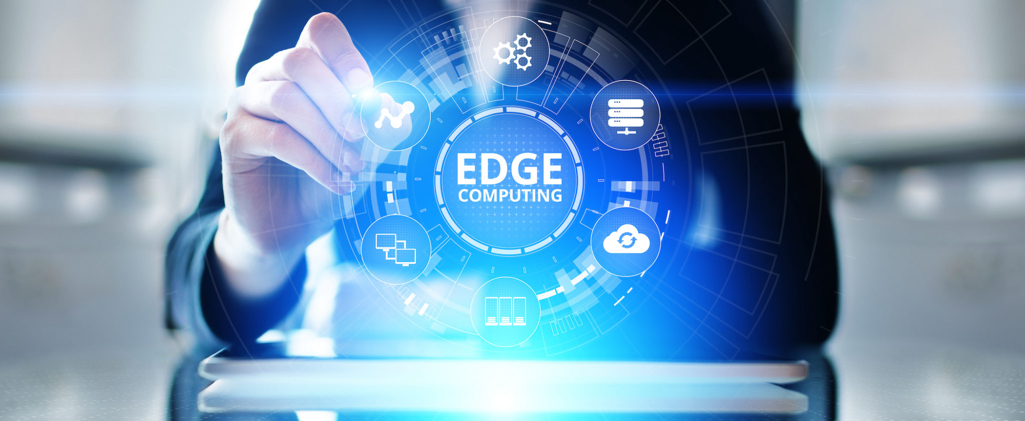 Edge Computing on Virtual Screen